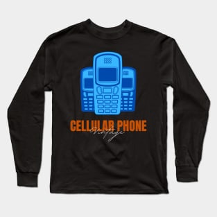 Vintage cellular phone Long Sleeve T-Shirt